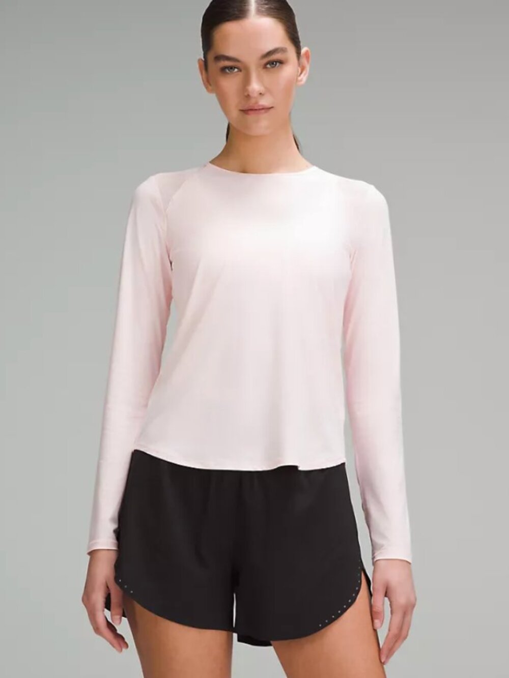 lululemon Sculpt Long-Sleeve Shirt Strawberry Milkshake Pink